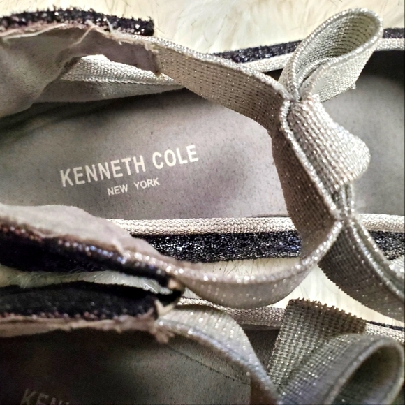 Girls Kenneth Cole Shimmer Ballet Flats - Picture 6 of 8